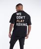 BOXRAW We Dont Play Boxing Oversized T-Shirt - Herren M Bxrw-U-Wdpbt [Schwarz] (Typ A)