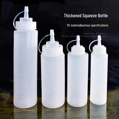 Plastic Squeeze Bottle for Ketchup, Jam, Salad Dressing, Oyster Sauce