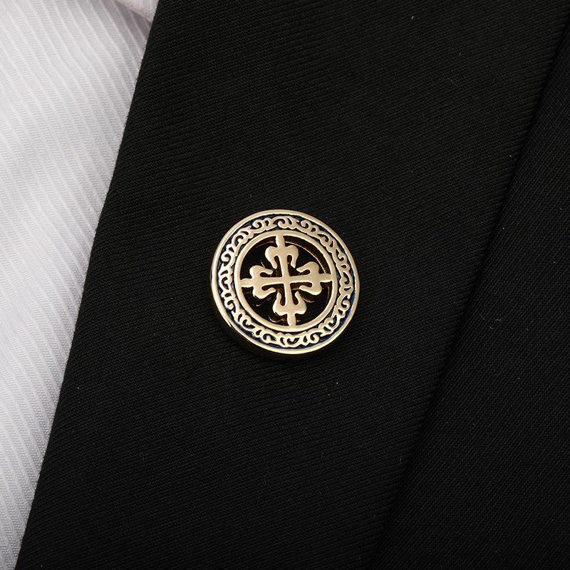 Pudełko Prezentowe Garnitur Męski Marynarka Moda Broszka Broszka na Kołnierzyk Odznaka na Płaszcz Odznaka Trendy Kobiety