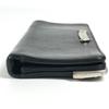 CHROME HEARTS Single Fold LNG SNGL FLD TIPS 2-fold Long Wallet Black/Silver