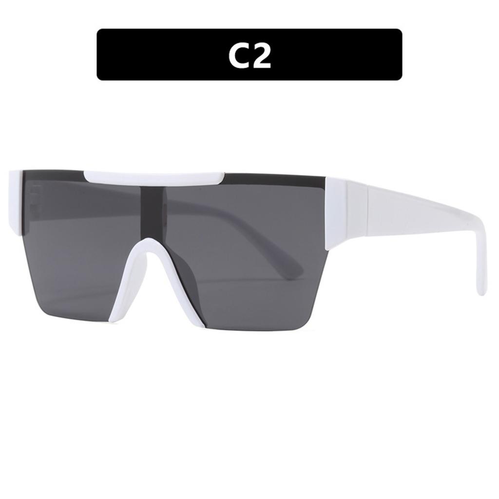 Damen Herren Vintage Retro Brille Unisex Big Frame Sonnenbrille Brillen