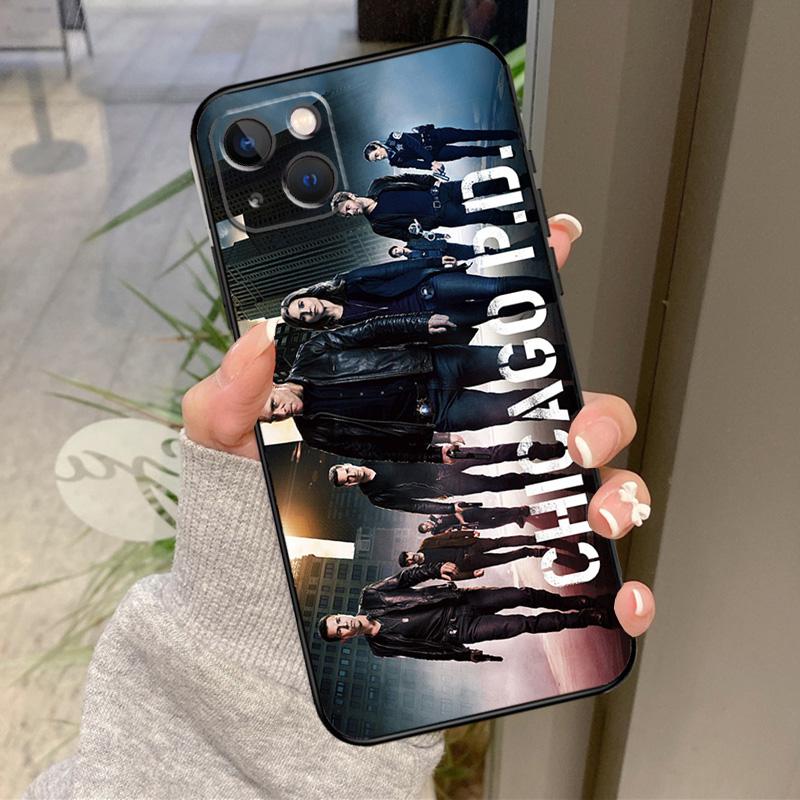 

Чехол Chicago P.D для iPhone 17 Pro Max 15 14 13 12 11 16 Pro Max Plus 12 13 Mini 16e 17 Air Задняя крышка iPhone 12 mini