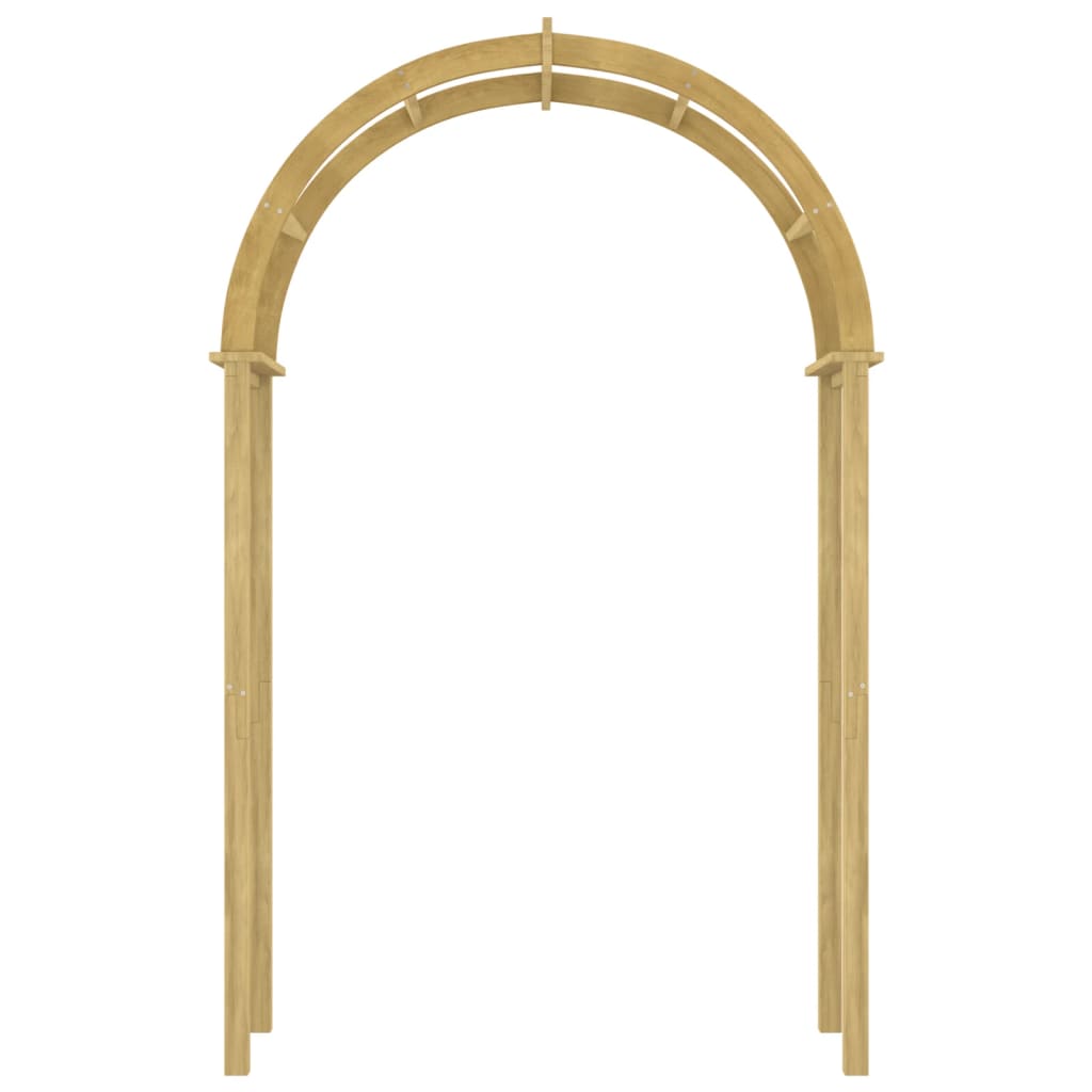 Vidaxl Garden Pergola, 141X97X243 Cm, Impregnated Pine Wood
