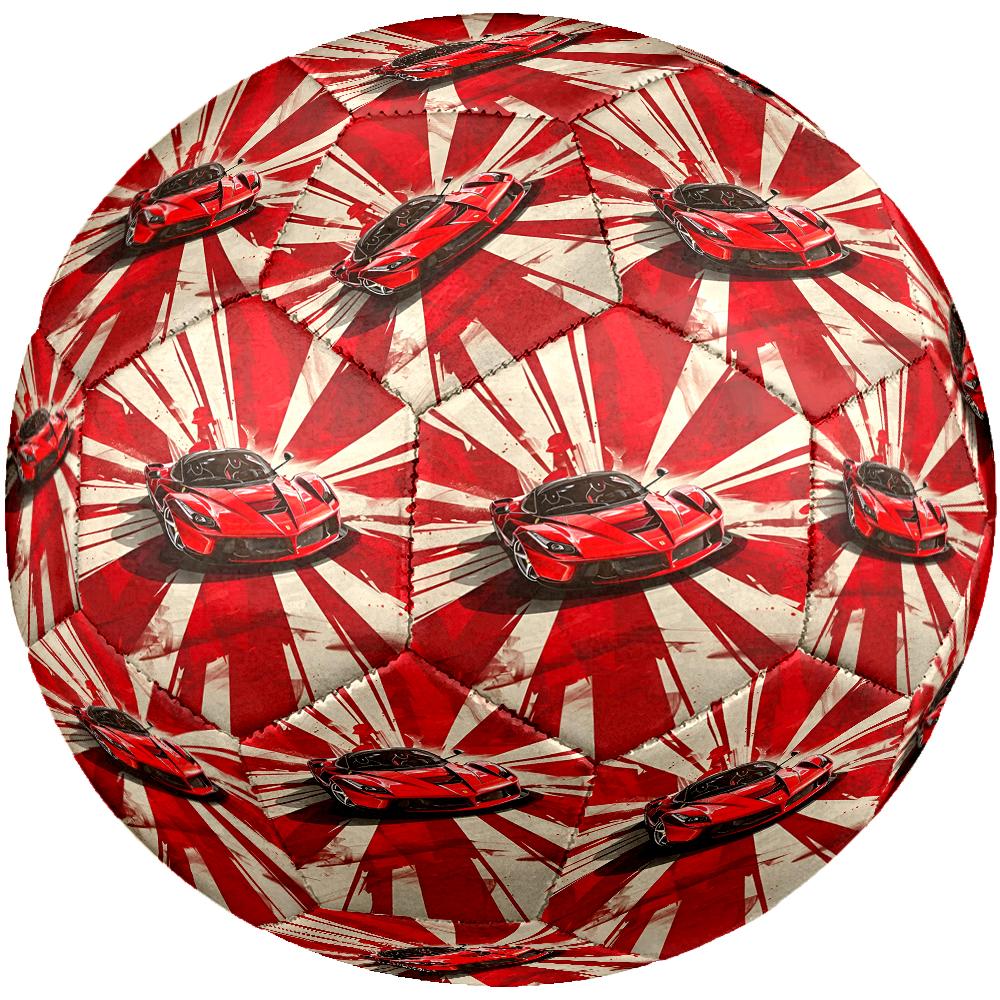 Racing Theme Size 5 Soccer Ball, Suitable for Both Indoor and Outdoor Matches, a Gift Suitable for Everyone.