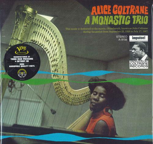 

LP Record ALICE COLTRANE - A Monastic Trio 602458948134 Verve Records 2024 US Jazz