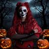 Red Long Curly Hair Synthetic Wig | TV Series for Legacies Season 4 Vampire Role Playing Wig | Wig for Halloween