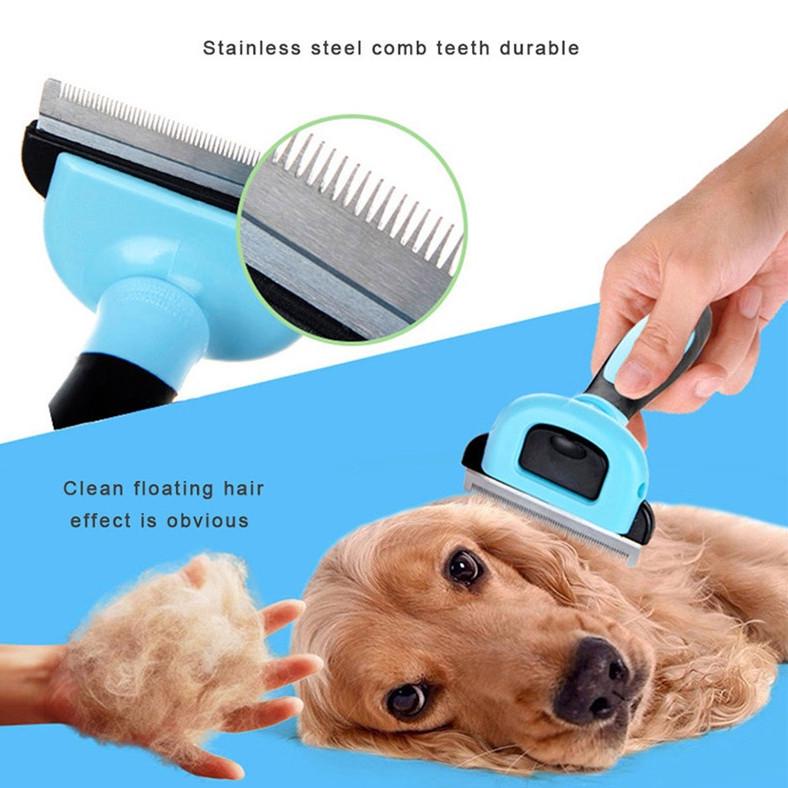 

Pet собаки и кошки расческой, щеткой, чтобы удалить избыток волос может быть заменен