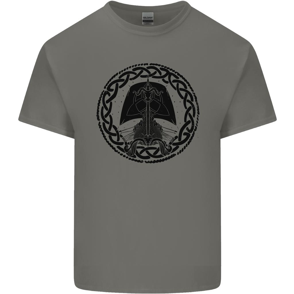 A Viking Ship Unisexs Light Cotton TShirt