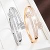 Fashion New Simple Geometric Style Micro-zirconia High-end Women's Jewelry Bracelet