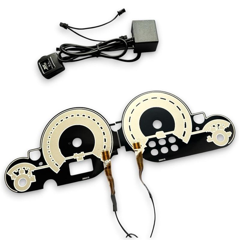 EL Glow Gauge for Opel Chevrolet Astra G 1998 2004 Speedometer 220kmTachometer 7000rpm