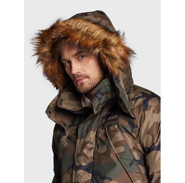 Зимняя куртка Napapijri Epoch NP0A4GM9, зеленая, стандартный крой