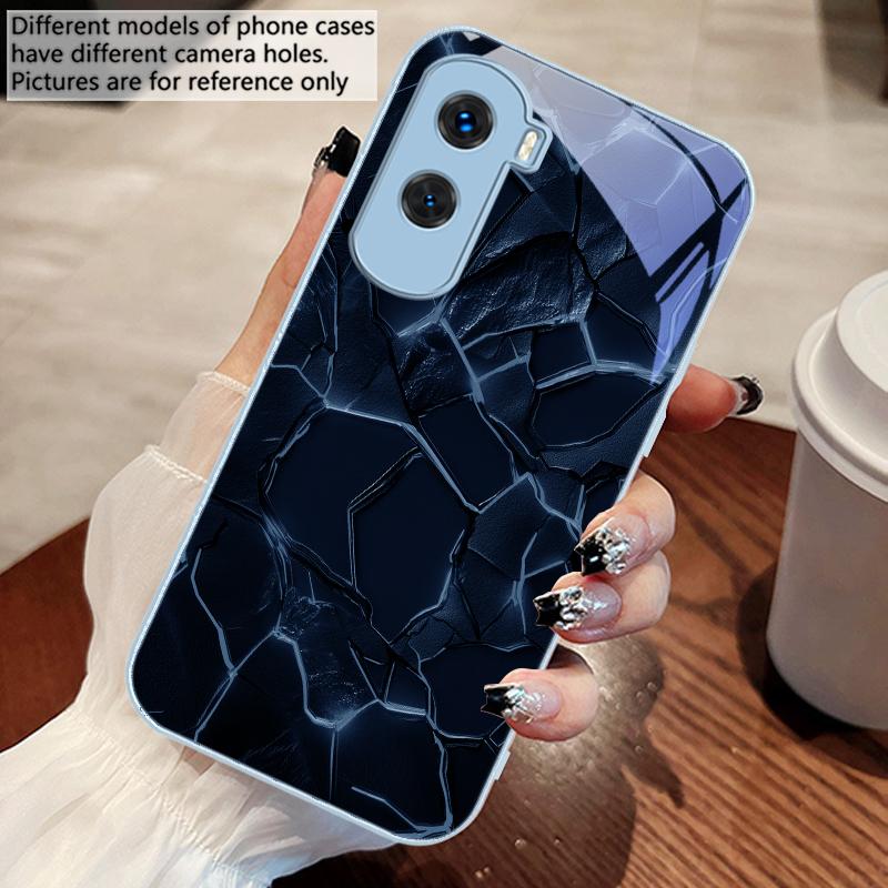 Red lava texture pattern For Honor 30 50 50SE 70 Pro 90 200 200Pro Magic 4 5 7 Lite X9c Smart X50i Plus X9 X30 Glass Phone Case