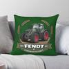 Fendt Landwirtschaft Deutsche Traktoren Quadratische Kissenhülle Polyester Leinen Samt Muster Reißverschluss Kissenbezug Sofa Sitzkissenbezug