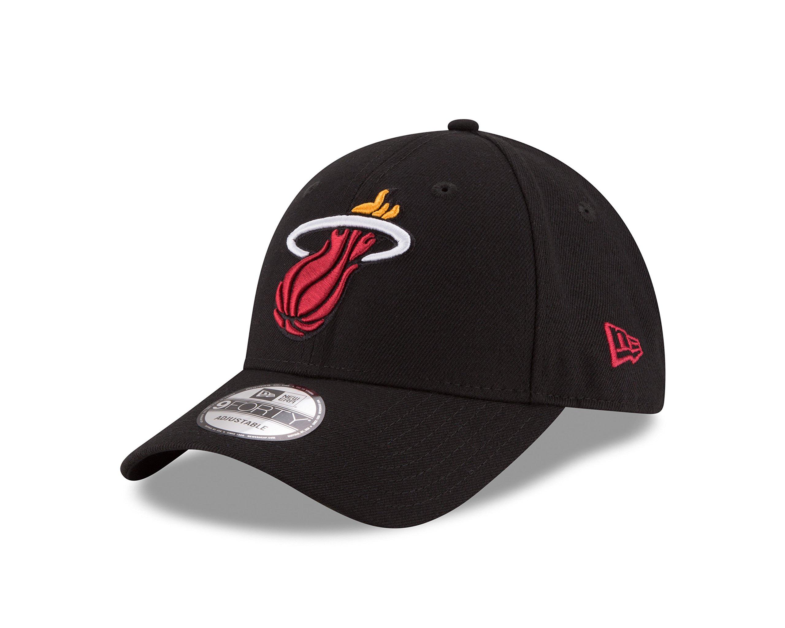 

New Era 9 Forty Cap NBA LEAGUE Miami Heat Black -