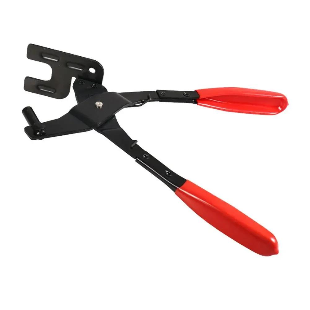 Car Exhaust Rubber Pad Plier Exhaust Hanger Removal Puller with Anti-Slip Handle Alloy Exhaust Pipe Removal Plier Tool for L9N3
