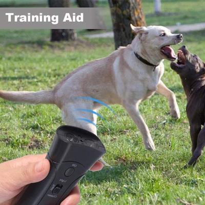LED Portable Multi-function Anti-noise Anti-dog Barking Pet Dog Training Device