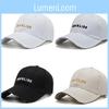 Guanlide Embroidery Letter Baseball Cap Outdoor Adjustable Sun Protection Hat