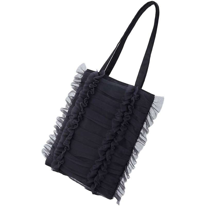 

[Alto Rose] black tote bag tote handbag shoulder bag handbag big tote large capacity Larger big Thin Vertical commute Commuting to school a4 A4