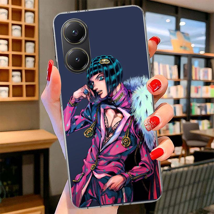 JoJo Adventure Bruno Buccellati Phone Case For Xiaomi Poco F7 Ultra X7 X6 X5 Pro M7 Redmi 15C 15 13C 13 12C 12 10C 10 9A 9C 9T 9