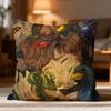 Popular FFantastic Beasts and Where to Find Themer Cushion Cover Soft Washable Pillow Case Multi-Scene for Couch Bed Travel Use