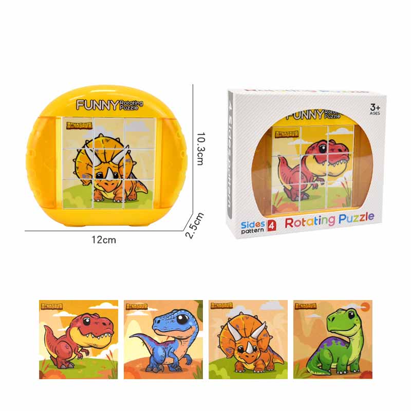 

Kids Puzzle Toys Creative Nine Grid Fun Rotating Jigsaw Puzzle Toys Parent-child Interaction Desktop Games Funny Gifts