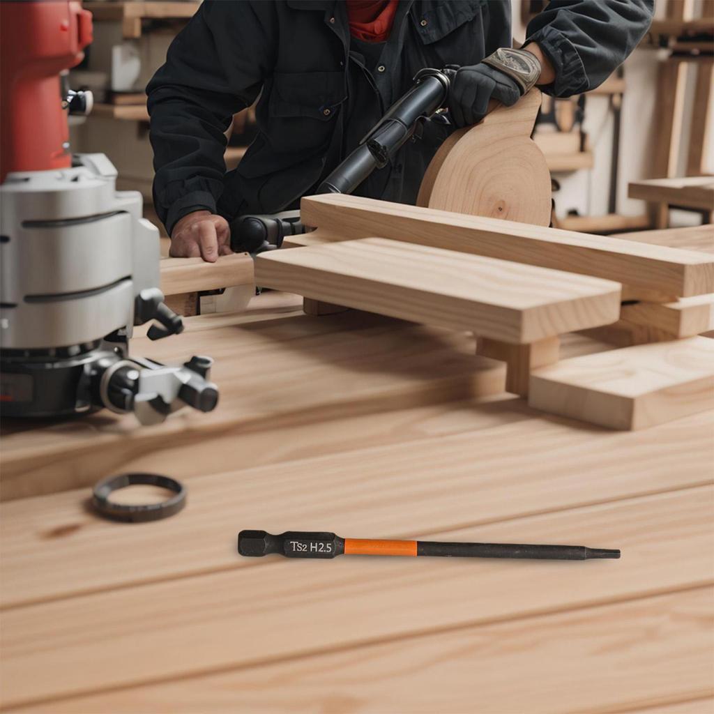 1/4 Zoll Sechskant-Bit Legierter Stahl Hohe Härte Sechskant