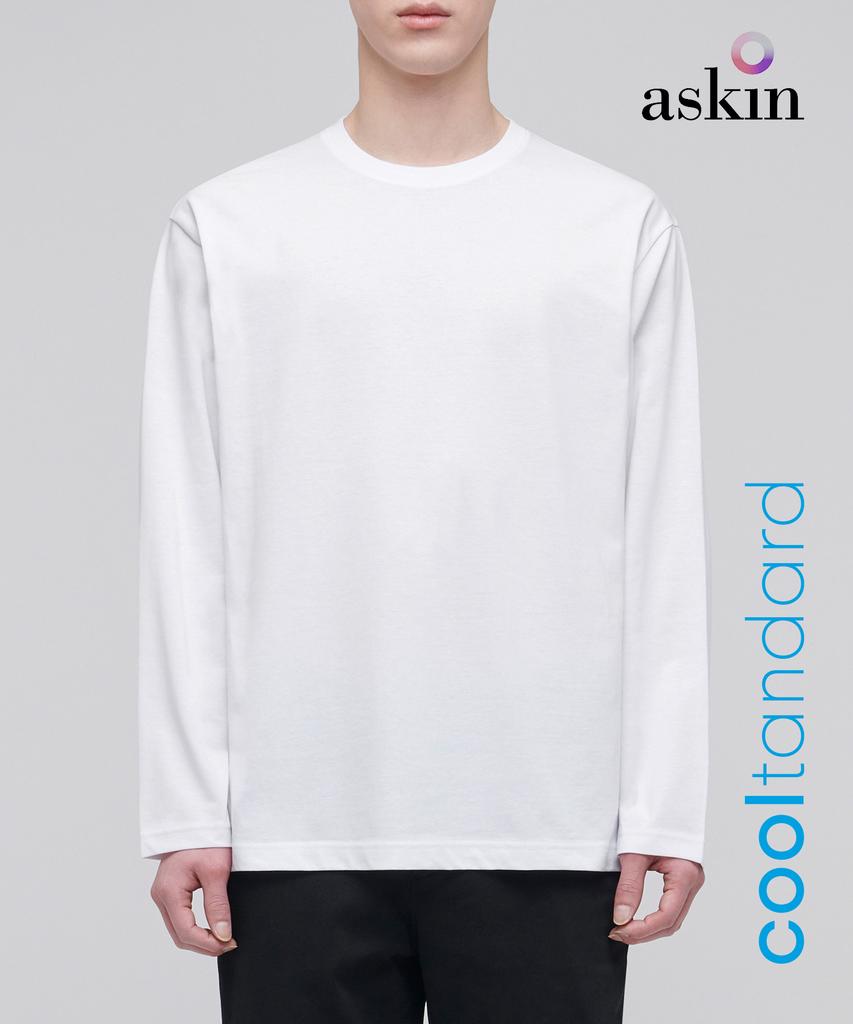 MUSINSA STANDARD [Cooltandard] Crew Neck Long Sleeve T-Shirt 2-Pack