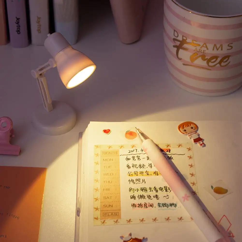 Mini lampă pentru cărți, pliabilă, cu LED, pentru masă, pentru birou, pentru cărți, pentru acasă, în cameră, pentru computer, notebook, pentru laptop, lumini de noapte, protecție pentru ochi