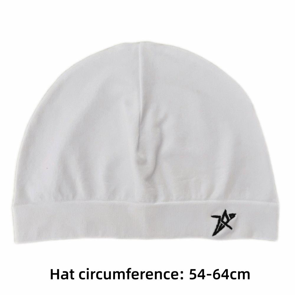Casual Pullover Cap Thin Warm Hat Personality Embroidered Beanie Hat for Men
