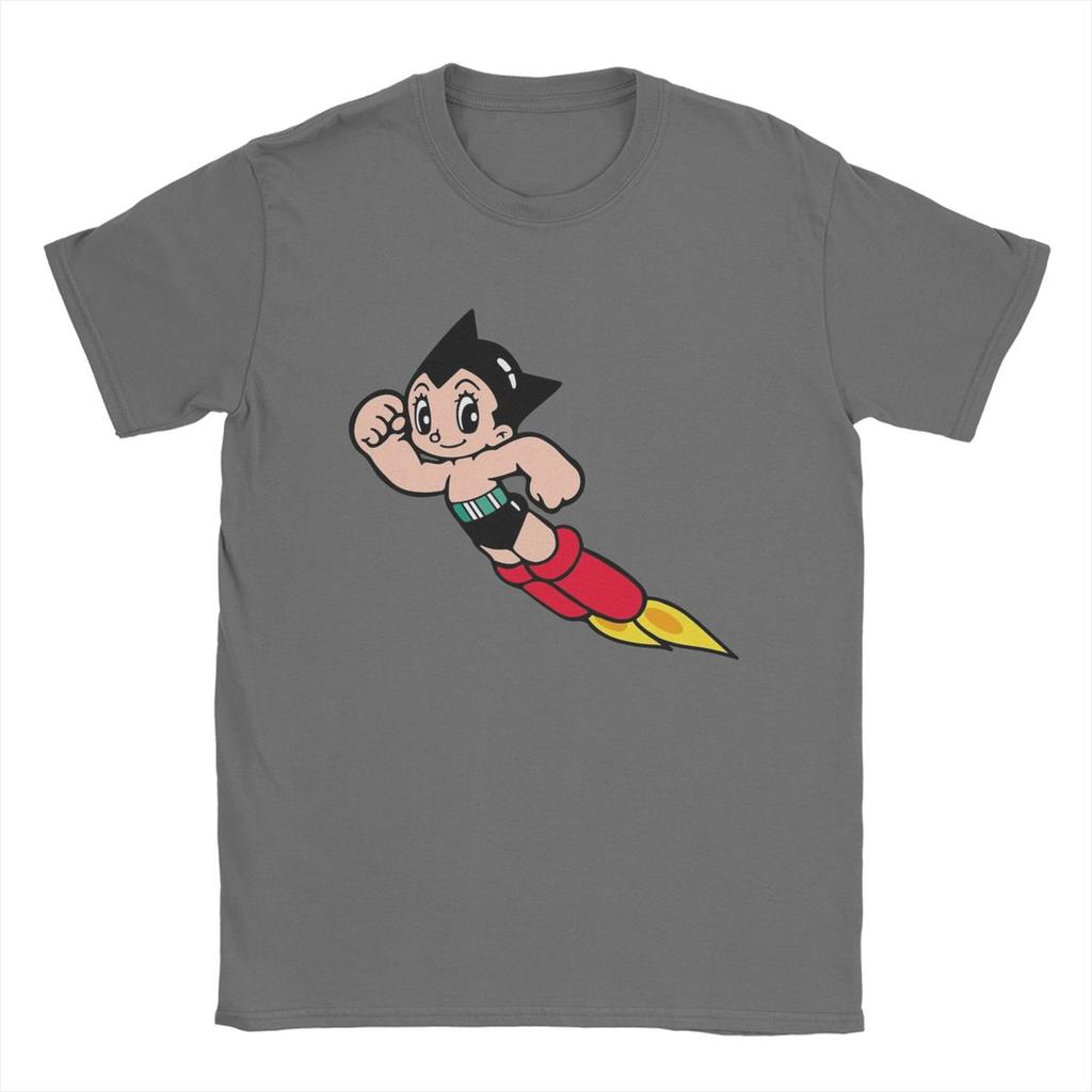 Astroboy Men T Shirt Astro Boy Anime Leisure Tee Shirt Short Sleeve O Neck T-Shirts Cotton Summer Clothes