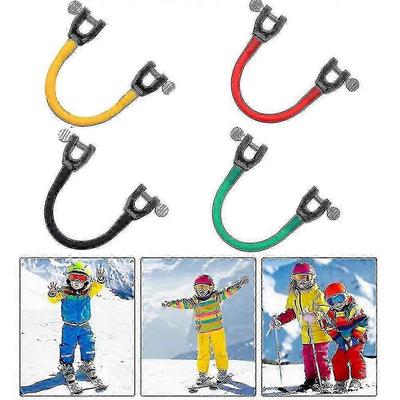 2 Stück Ski-Spitzenverbinder Keil Ski-Hilfsbrett-Verbinder Ski-Bindungswerkzeug Tragbares Montagezubehör