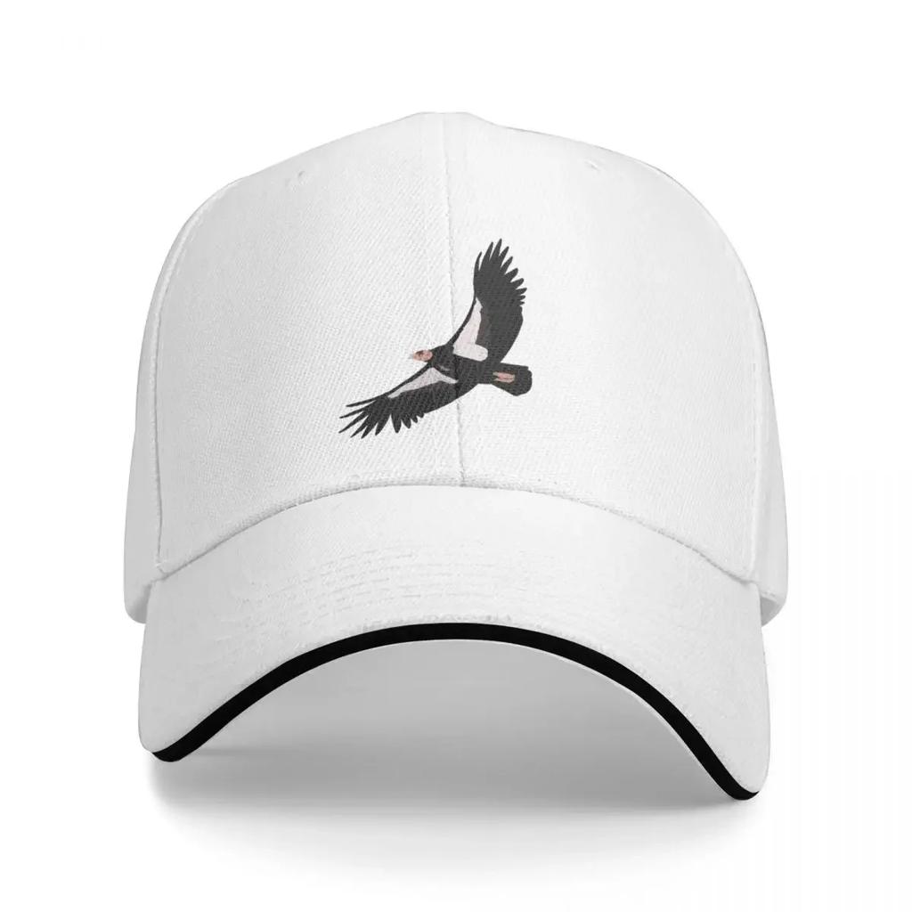 California Condor in Flight Baseball Cap Custom Cap Bobble Hat Uv Protection Solar Hat Women's Beach Visor Men's