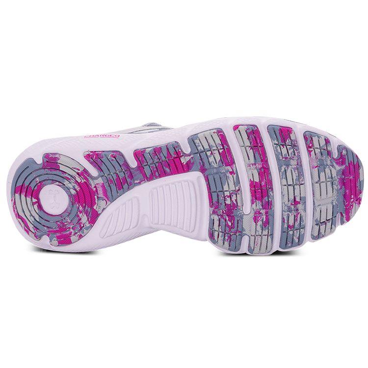 Under Armour Charged Assert 8 Marble Low Top Laufschuhe Damen Laufschuhe Hellgrau 3024625-100