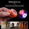 Dogs Collars Anti Loss Pendant Waterproof Safety LED Flashing Light USB Rechargeable Night Safety Luminous Light Pendant For Pet