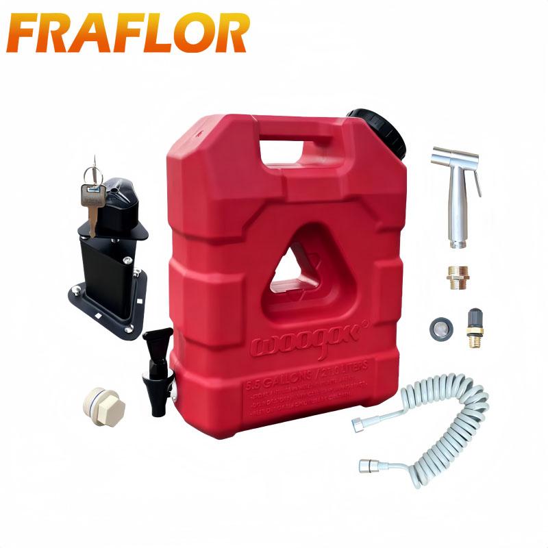 20 Liter 21L Lebensmittelgeeigneter LLDPE Frischwassertank für LKW Anhänger Wohnmobil Auto Camping Trinkwasserbehälter Wasserspeicherbox