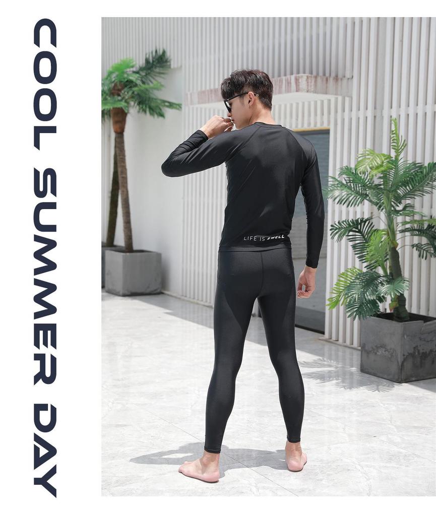 BREREL Męski Szybkoschnący Kombinezon z Długim Rękawem do Surfingu i Sportów Wodnych