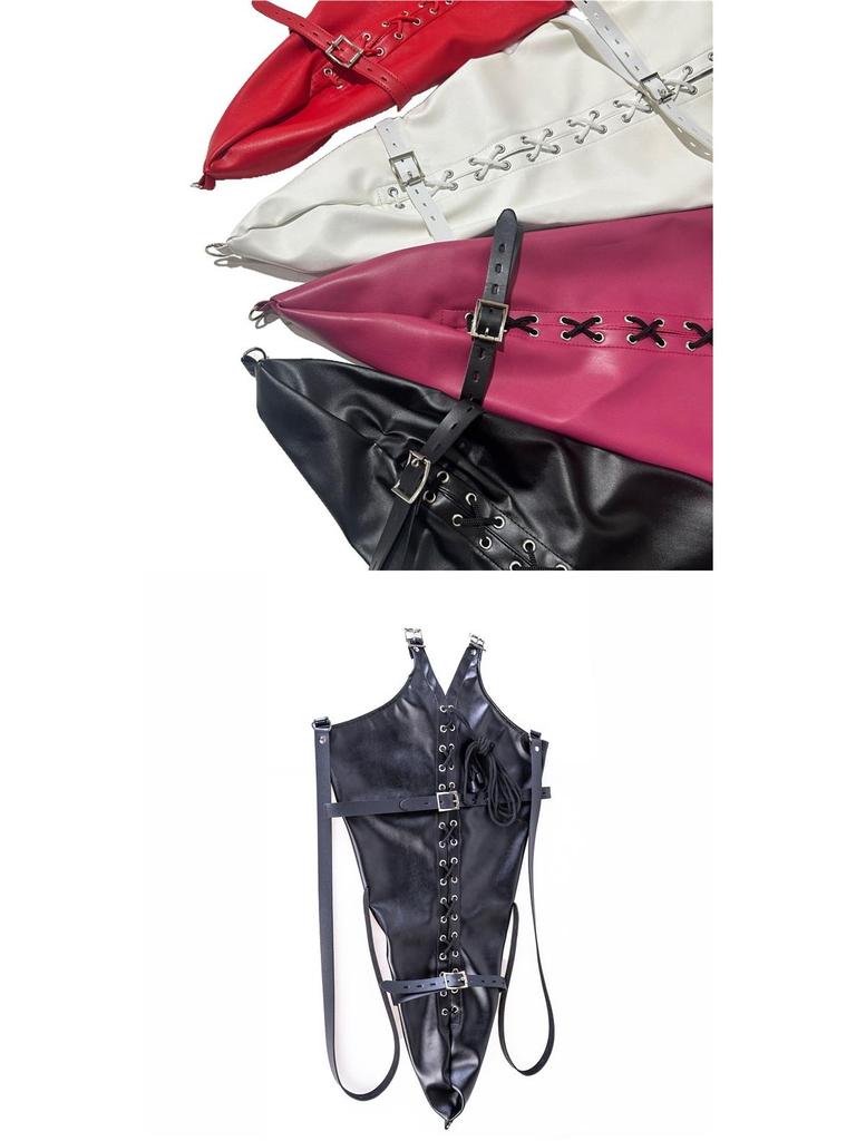 Restrição de Luva Única SM para Treinamento de Auto-Bondage Apertado e Jogos de Casal