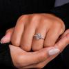 Elegante Marquise Zirkonia Ringen voor Vrouwen Stijlvol Veelzijdig Verlovings Trouwring Sieraden Cadeau
