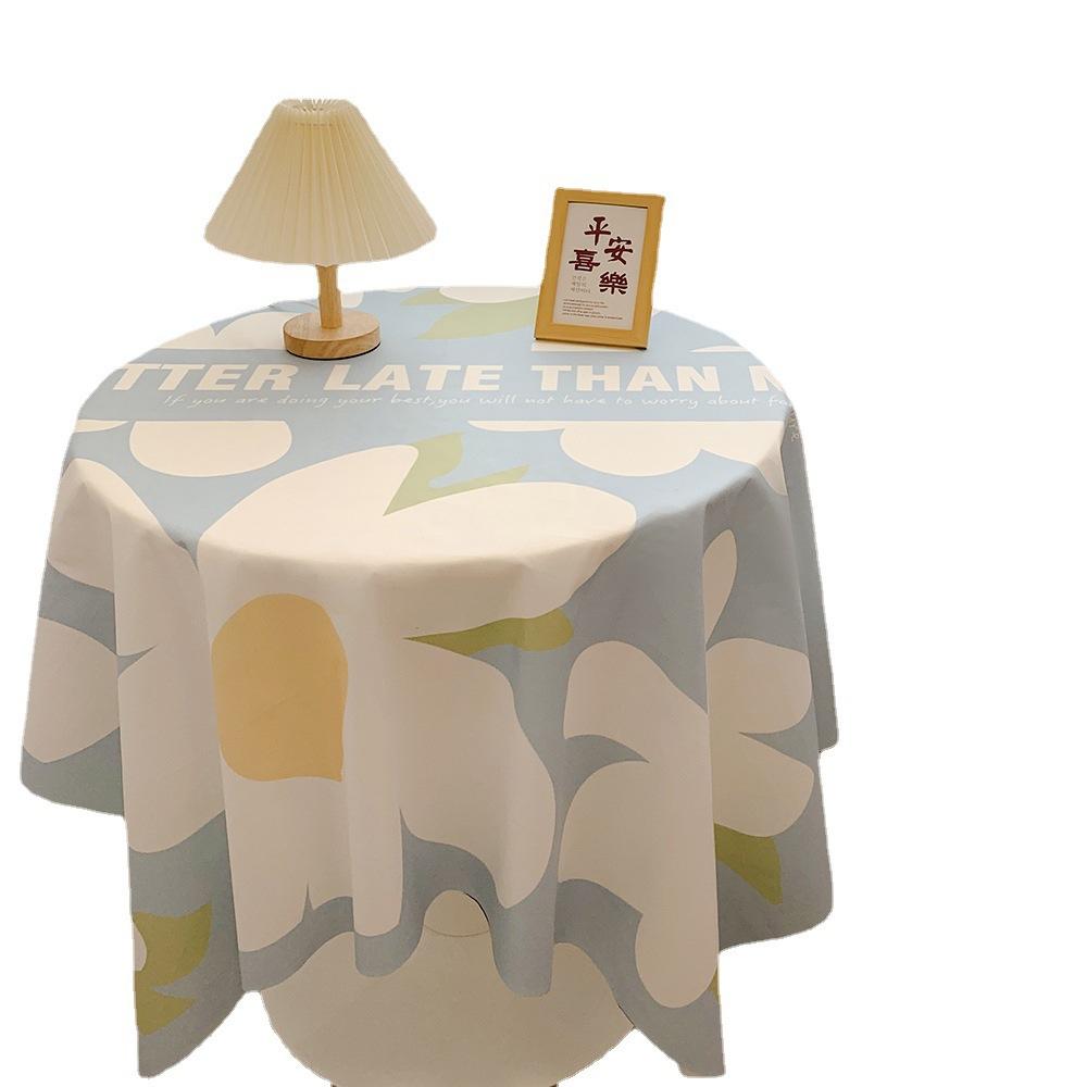 Small Floral Velvet Tablecloth, Student Dormitory Desk Cloth, Living Room Dining Table Cloth, Coffee Table Cloth, Cover Towel