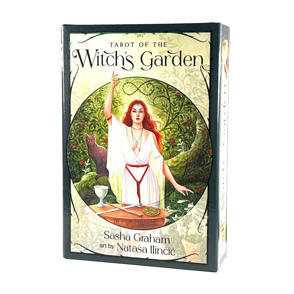 I.I.J Tarot of the Witch's Garden, Waite Edition, 78 Cards, Tarot Reading, with Japanese Instructions, Authentic Product