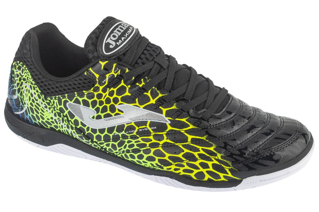 Joma Maxima 25 MAXW IN, Mens black Indoor football trainers