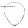 European Hot-Selling Cuban Screw Clasp Hip Hop Necklace