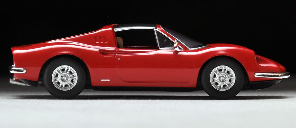 Tomica Limited Vintage TLV Dino 246GTS Red Finished Product 1/64