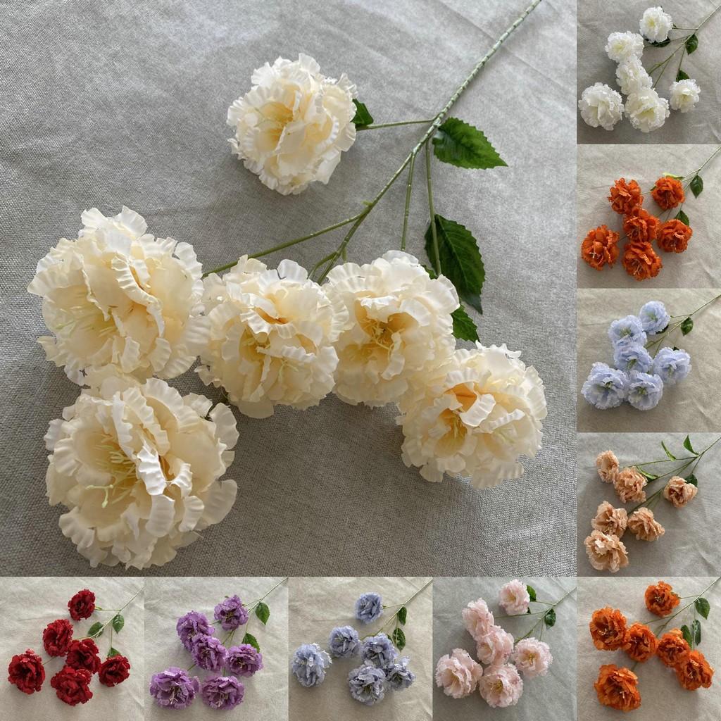 Artificial Silk Snowball Flowers For Wedding Decorations And Diy Crafts Gift