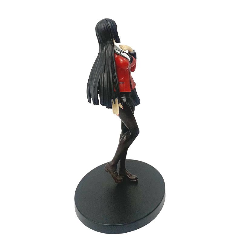 17Cm/6.69In Kakegurui Anime Figure Jabami Yumeko Pvc Action Figure Collectible Model  Ornaments Desktop Decoration Toy Gifts