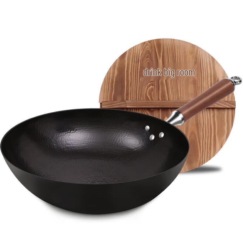 Chuda Huang 32cm 304 Stainless Steel Wok