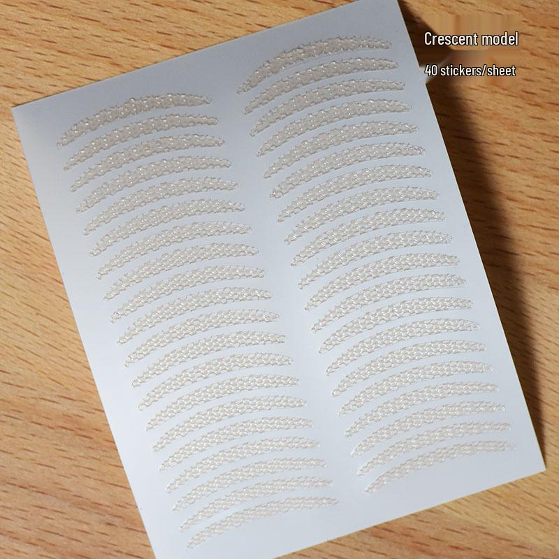 

Lace Style Water-Activated Double Eyelid Tape: Lightweight, Breathable, with Micro-Adjustment and Dustproof Film