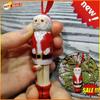 Christmas Novel DIY Funny Santa Ornament Holiday Hanging Christmas Tree Decoration Party Decors