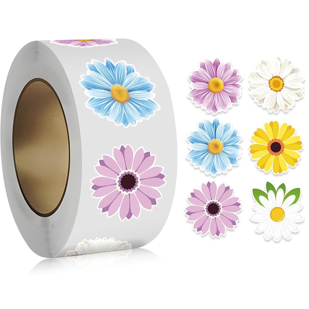 100-500Pcs High-Quality Flower High-Quality Pattern High-Quality Stickers High-Quality Party High-Quality Gift High-Quality Box High-Quality