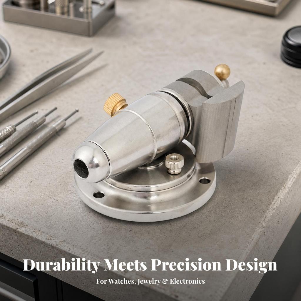 Precision Mini Vise Compact for Watch Repair, Filing and Drilling